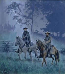 Storm Over Gettysburg Artist Proof_Generals_Robert E Lee and James Longstreet July 3 1863
