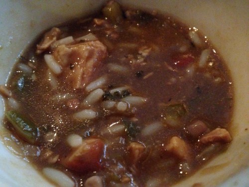 Gumbo at -- where else? -- The Gumbo Shop.