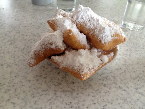 And, of course, we had to have our beignets at Cafe Du Monde.