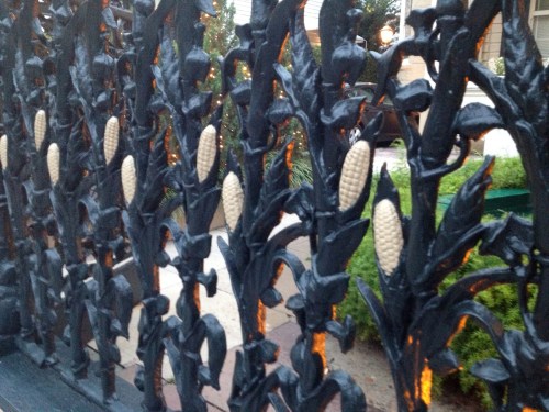 The cornstalk gate.