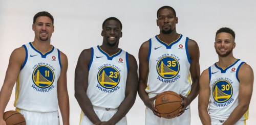 USP NBA: GOLDEN STATE WARRIORS-MEDIA DAY S BKN USA CA